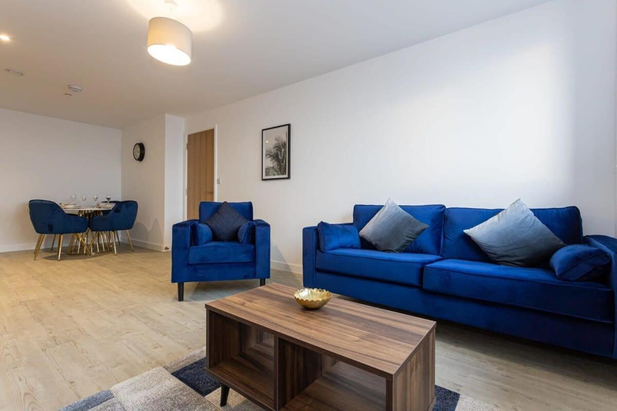 Modern 2 Bed Salford Apartment Stunning Views Manchester Exterior foto