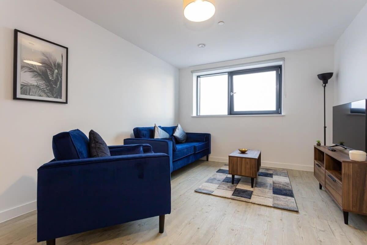 Modern 2 Bed Salford Apartment Stunning Views Manchester Exterior foto